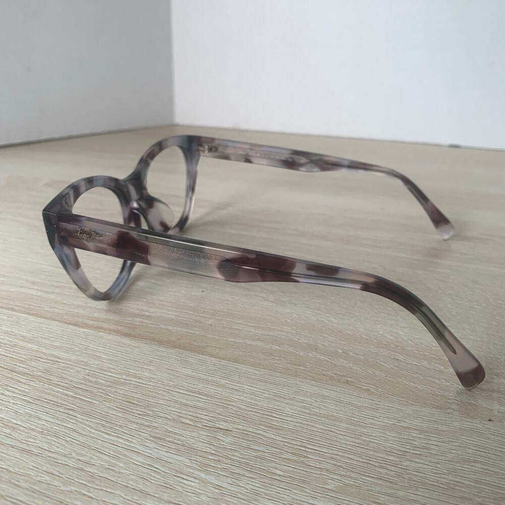 Maui Jim Capri MJ 820-28E Cat Eye Purple Havana Maui Rose 51-21-145 Frames Italy - Picture 7 of 8